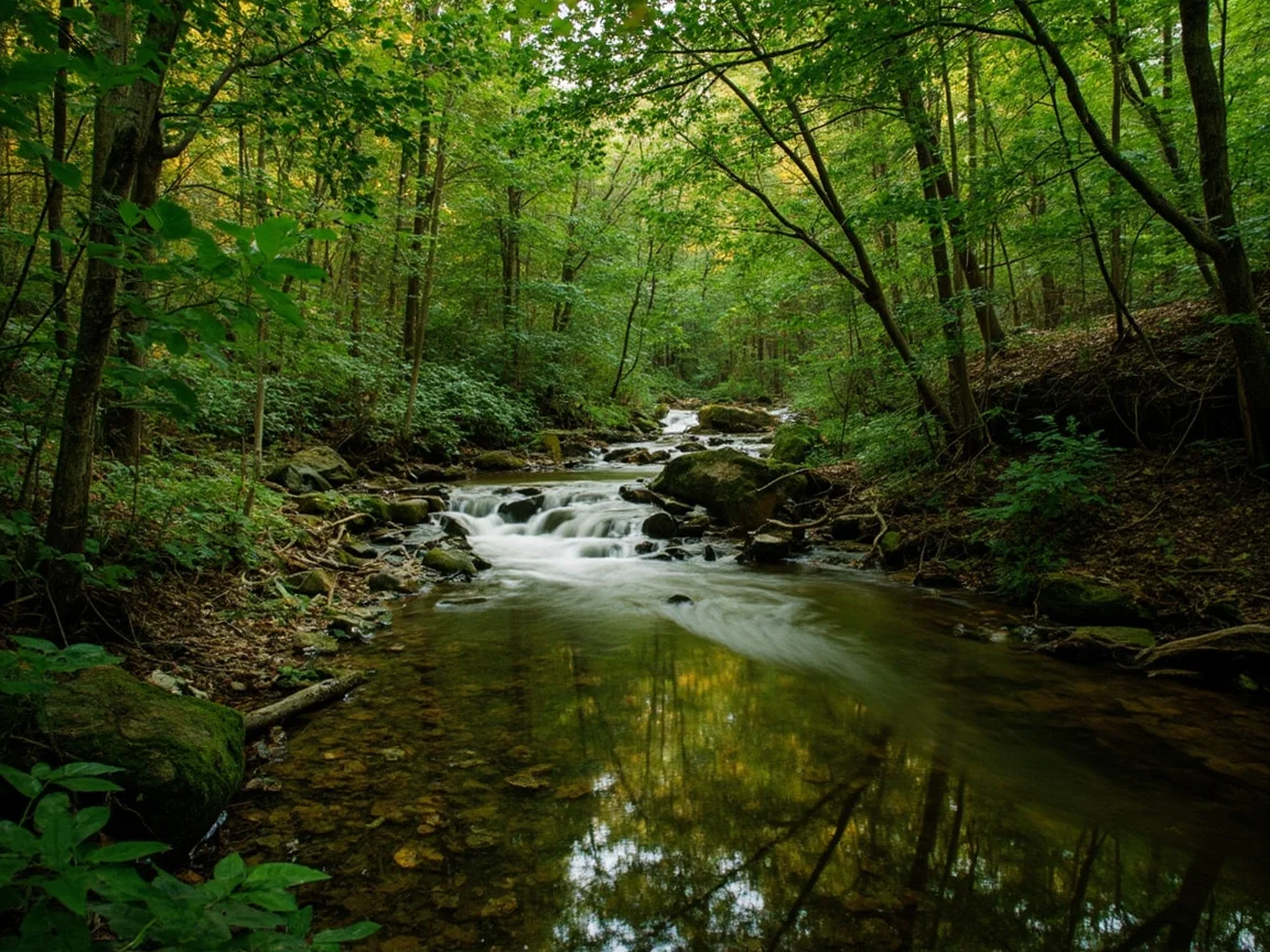 แผนที่อุทยาน Congaree National Park