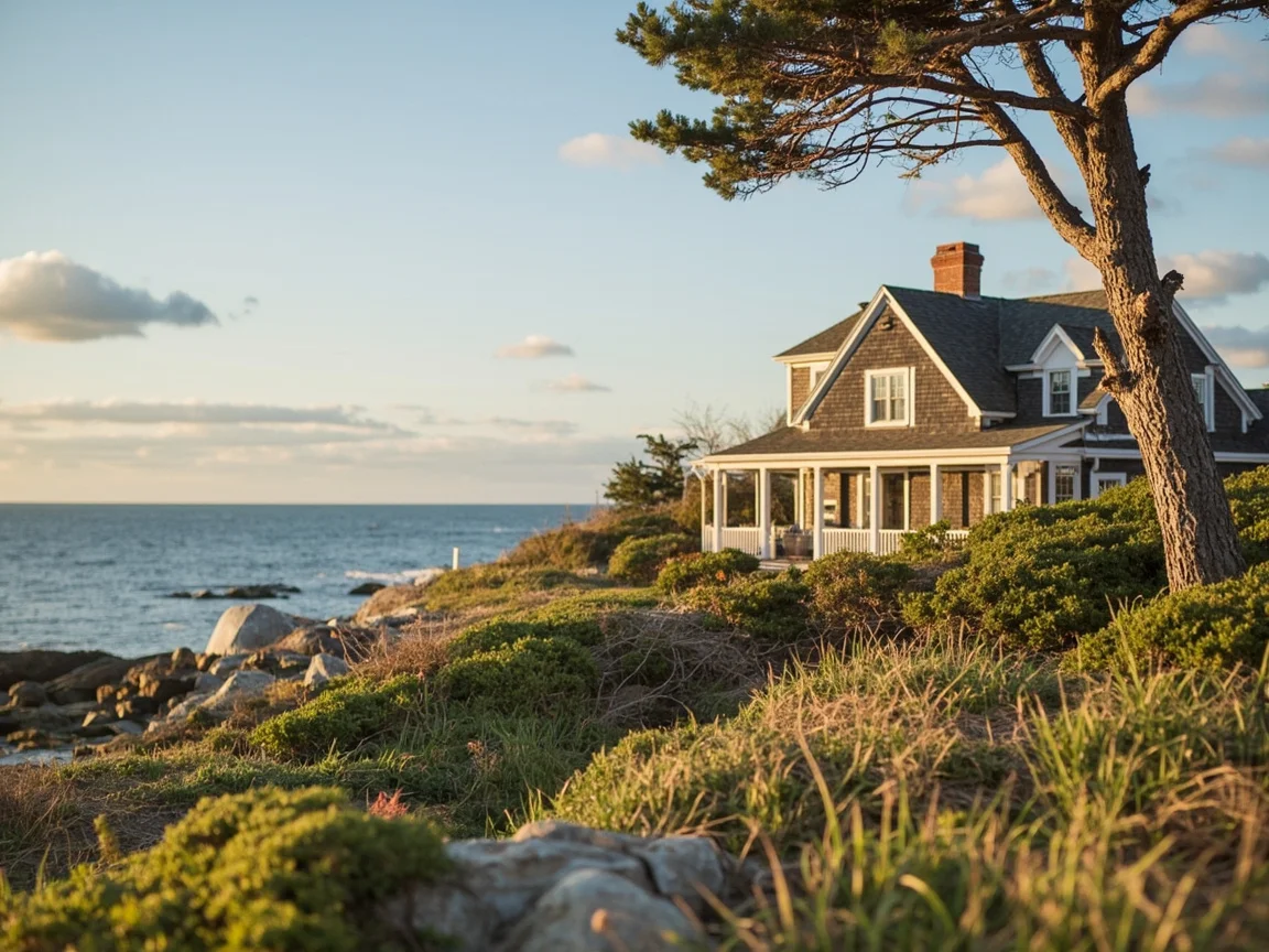 Cape Cod家庭自行车骑行