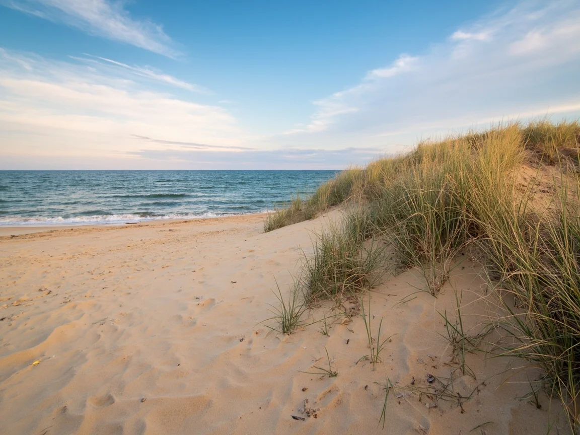 图片说明:Indiana Dunes National Park 入口小镇的连锁酒店外观