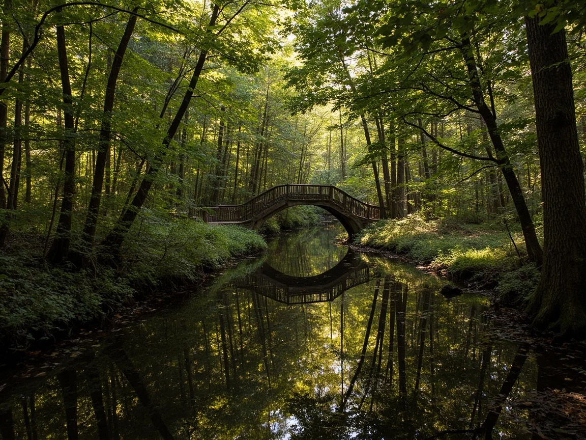 ทางเข้าเส้นทางเดินเา Congaree National Park