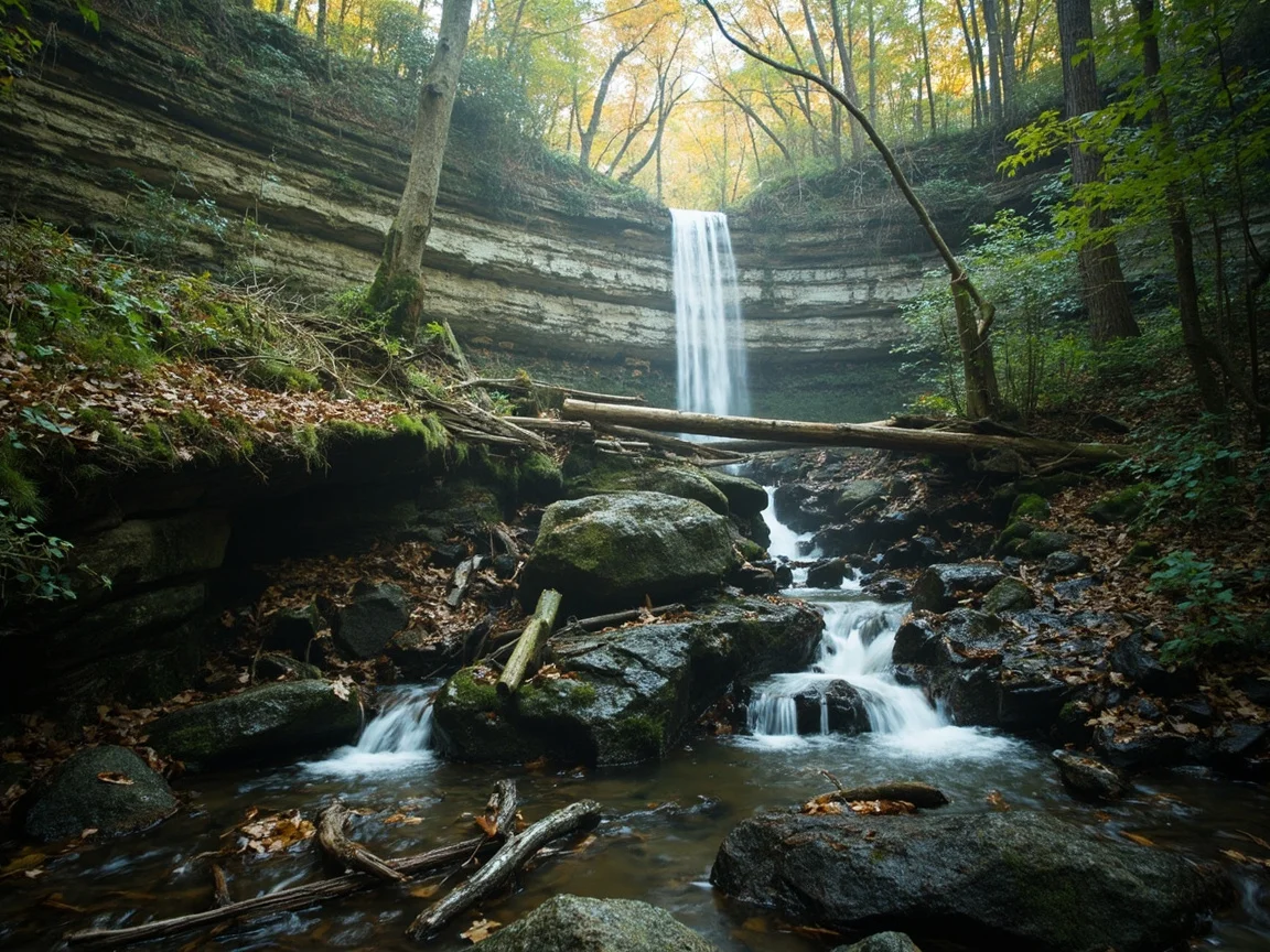 Pintu masuk denai Great Smoky Mountains National Park