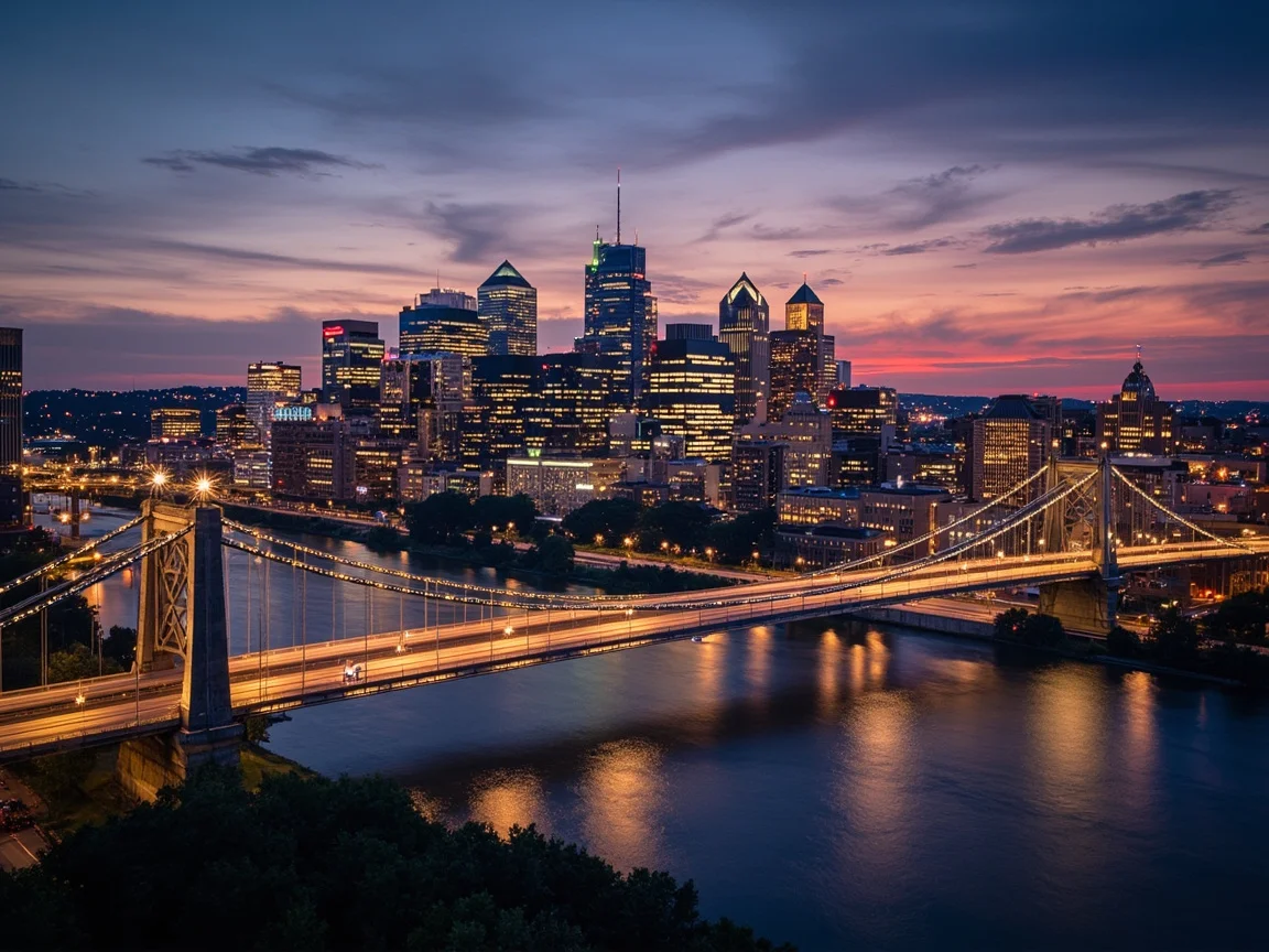 Chú thích ảnh: Pittsburgh CityPASS và bản đồ vị trí cụm bảo tàng, đánh dấu các điểm tiết kiệm