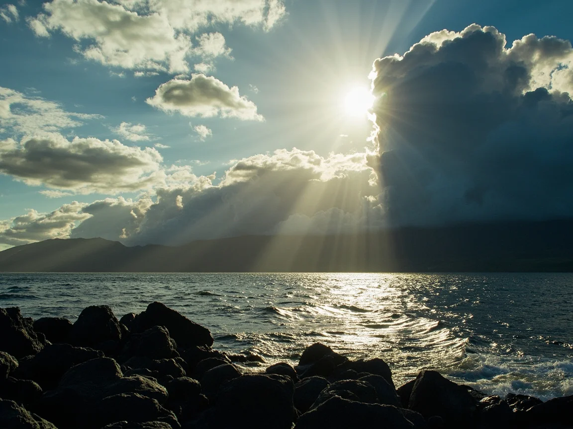 Maui April vs. October coastal visibility