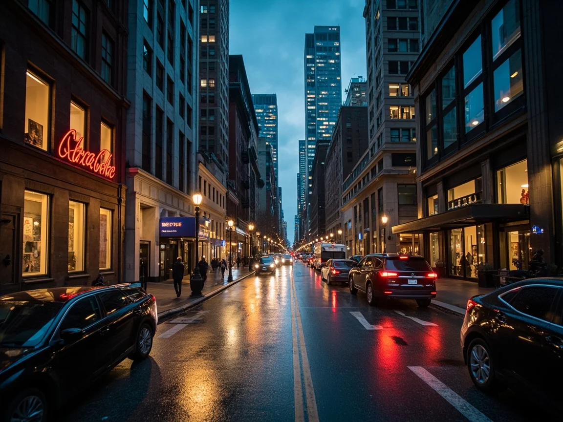 Magnificent Mile 沿街酒店外观