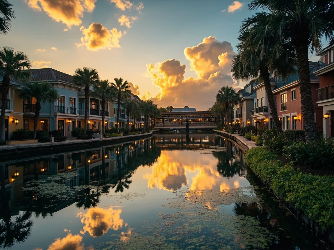 Ilustrasi Perbandingan Harga Platform & Diskaun Penginapan Panjang Orlando Florida