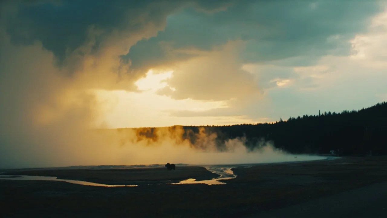 weather in yellowstone right now 主题封面图