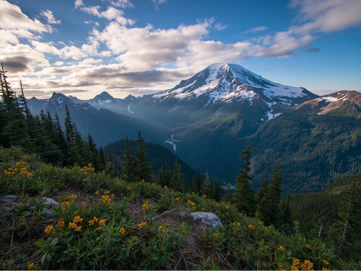 Imej pemandangan Mount Rainier National Park 4