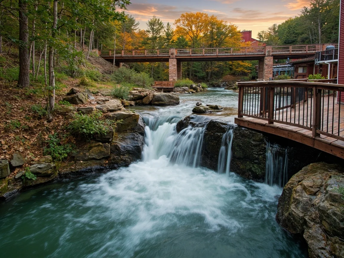 ภายนอกโรงแรมรีสอร์ทที่ Wisconsin Dells