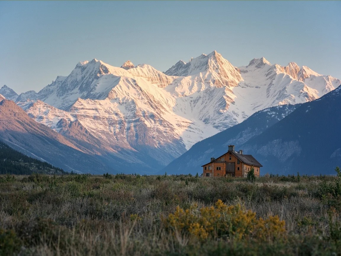 ป้ายเตือนระดับความสูงที่จุดเริ่มต้นเส้นทางเดินป่า Denali