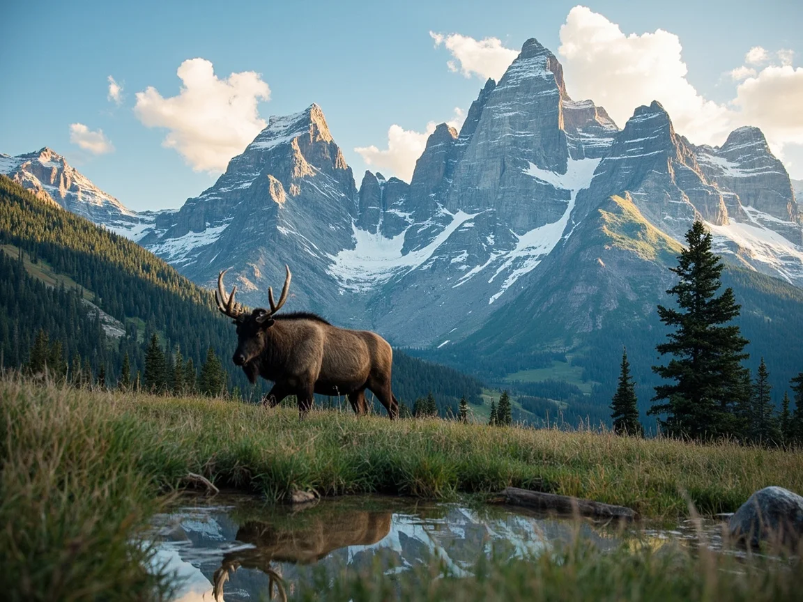 Sangguniang larawan ng babala sa pagsasara ng kalsada sa taglamig sa Yellowstone