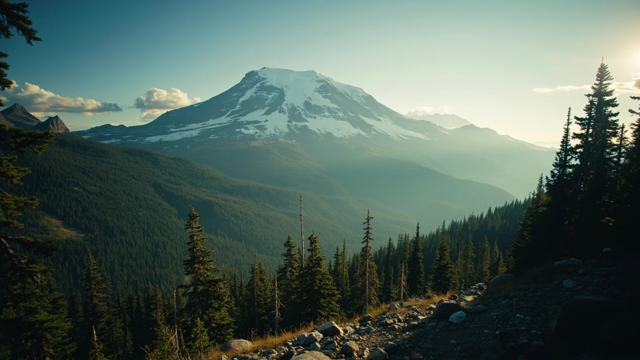 Mount Rainier National Park 主题封面图