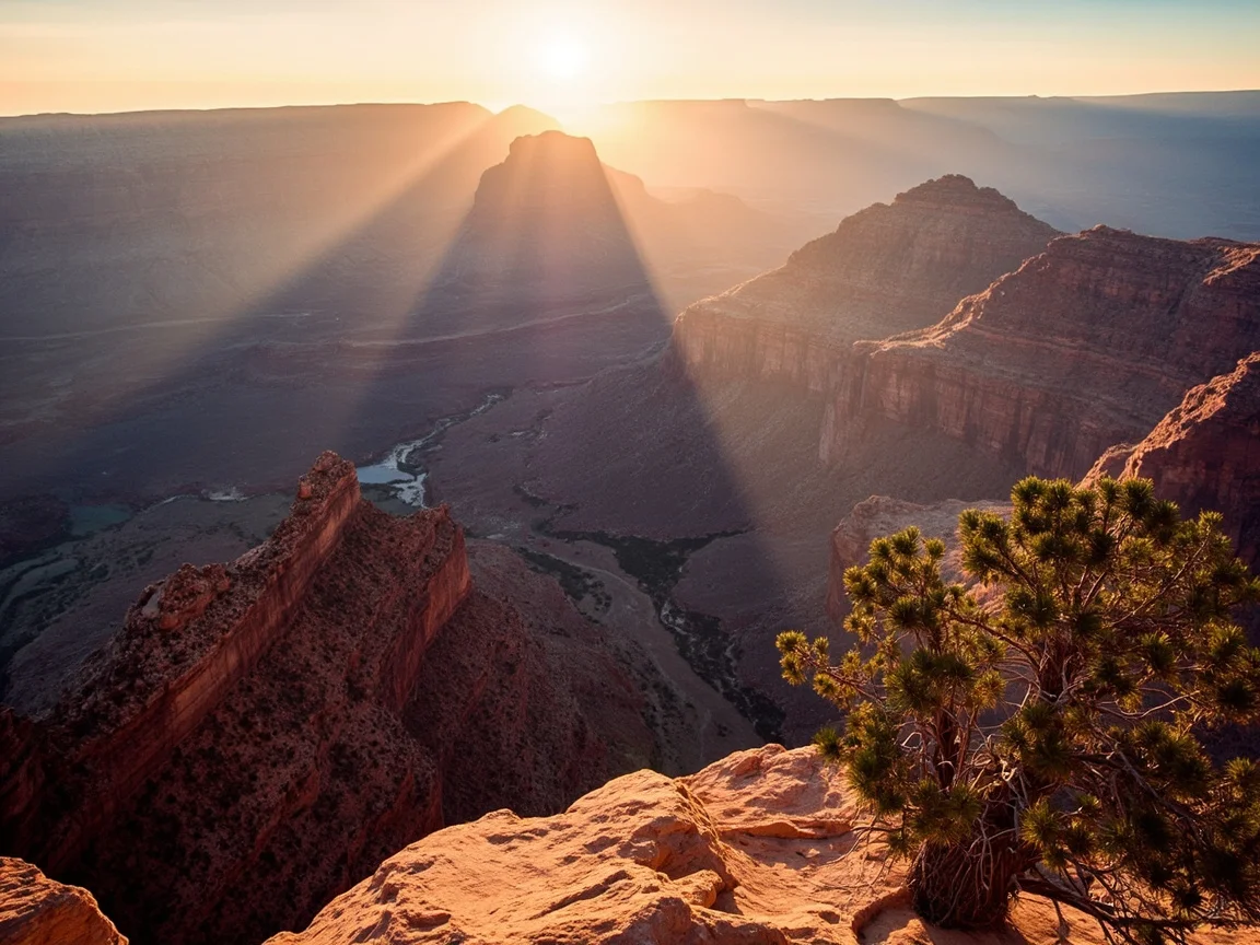 ป้ายบนทางหลวงจาก Phoenix มุ่งหน้า Grand Canyon