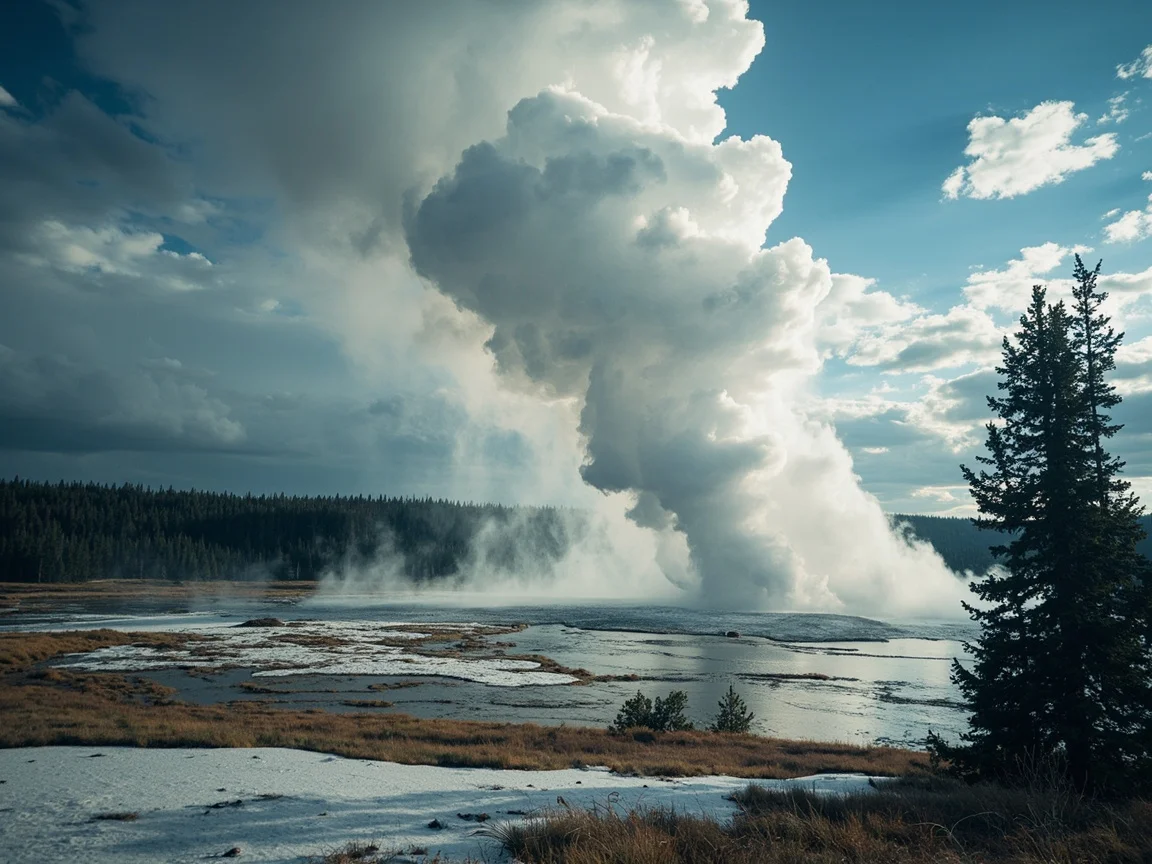 Phong cảnh đường self-drive Yellowstone