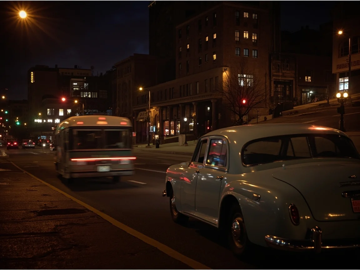 Nashville 夜景 Broadway 燈光