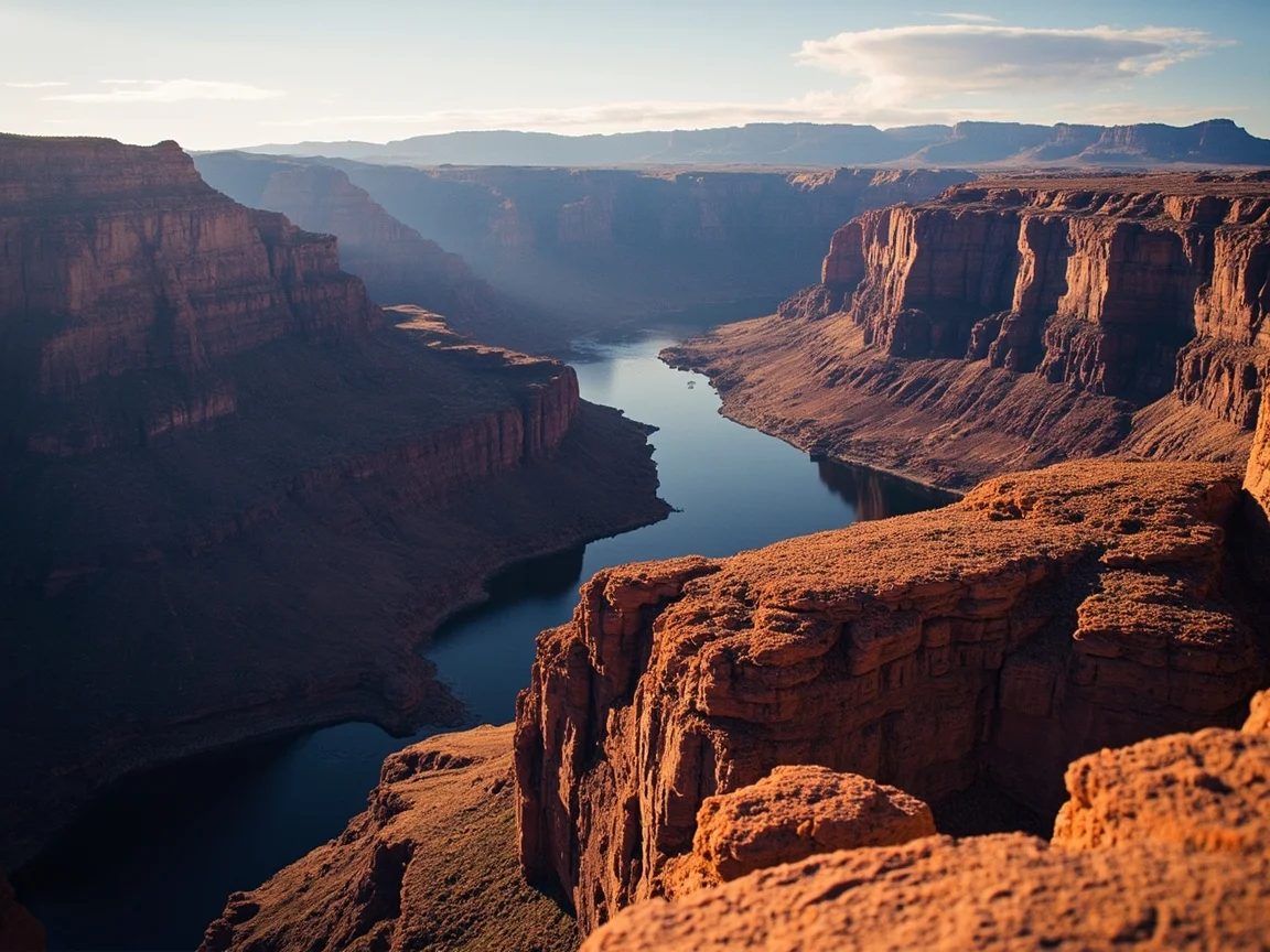 Gambar peringatan hidupan liar dan cuaca Grand Canyon National Park