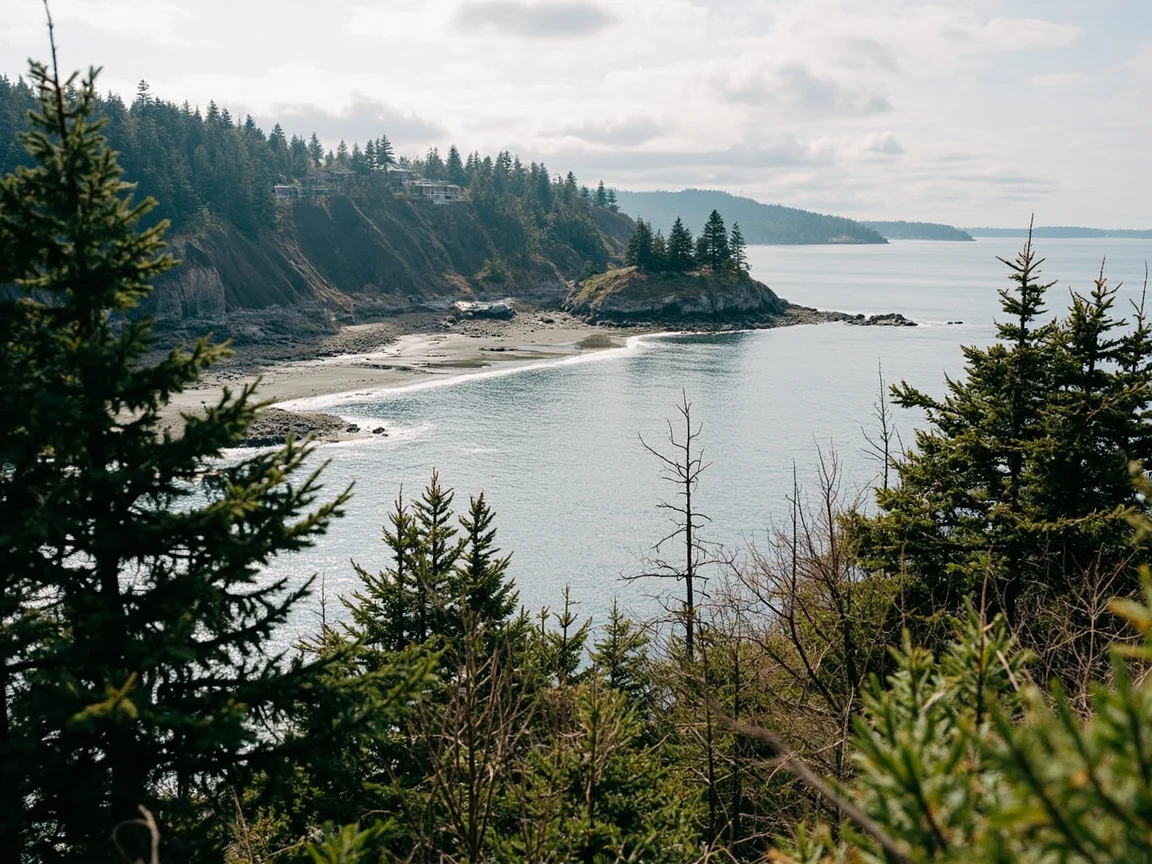 San Juan Islands 港口與家庭遊客
