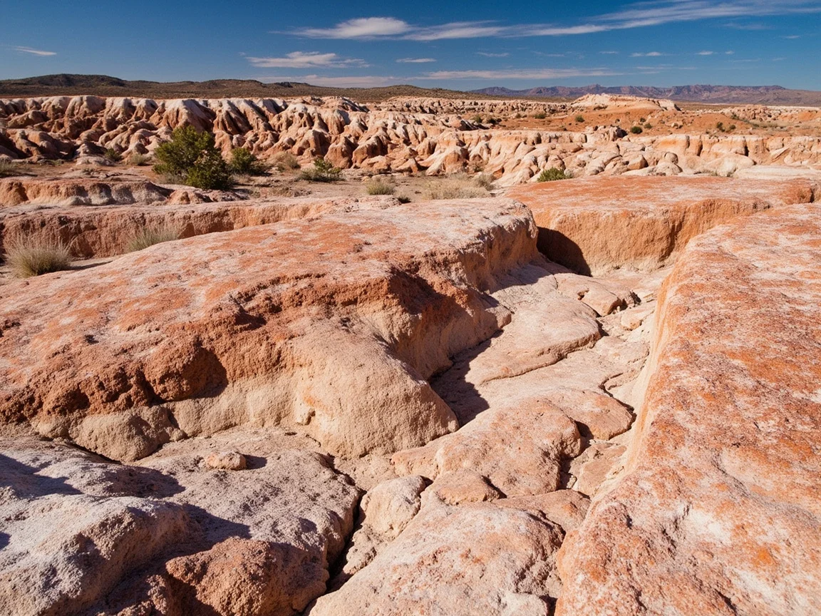 Painted Desert 远眺与游客拍照留念
