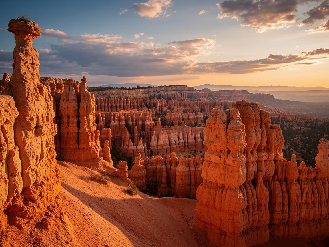 Пункты питания и билетных услуг внутри Bryce Canyon