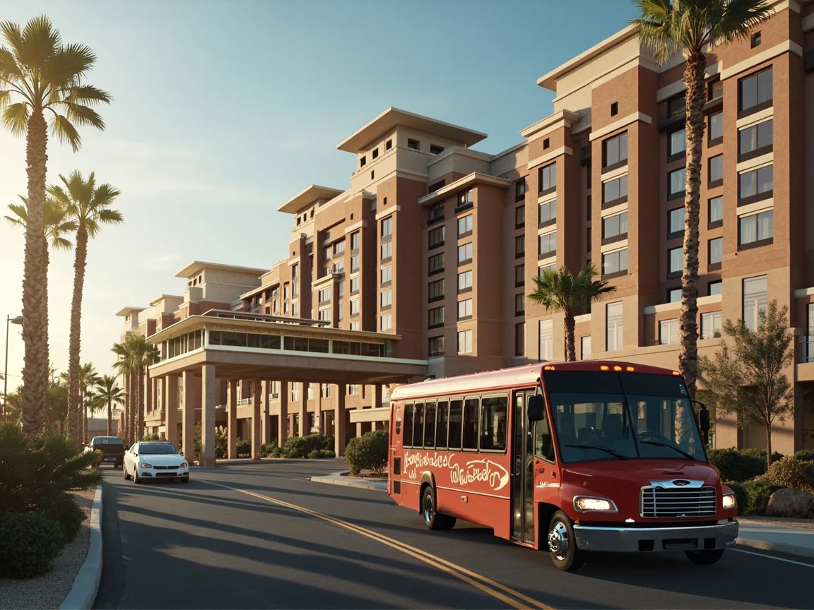 Image caption: Phoenix Sky Harbor Airport PHX Sky Train and ground-level pickup area