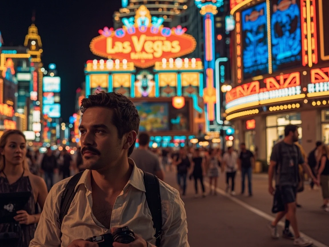 Keterangan gambar: Pusat maklumat pelancong di Las Vegas Strip