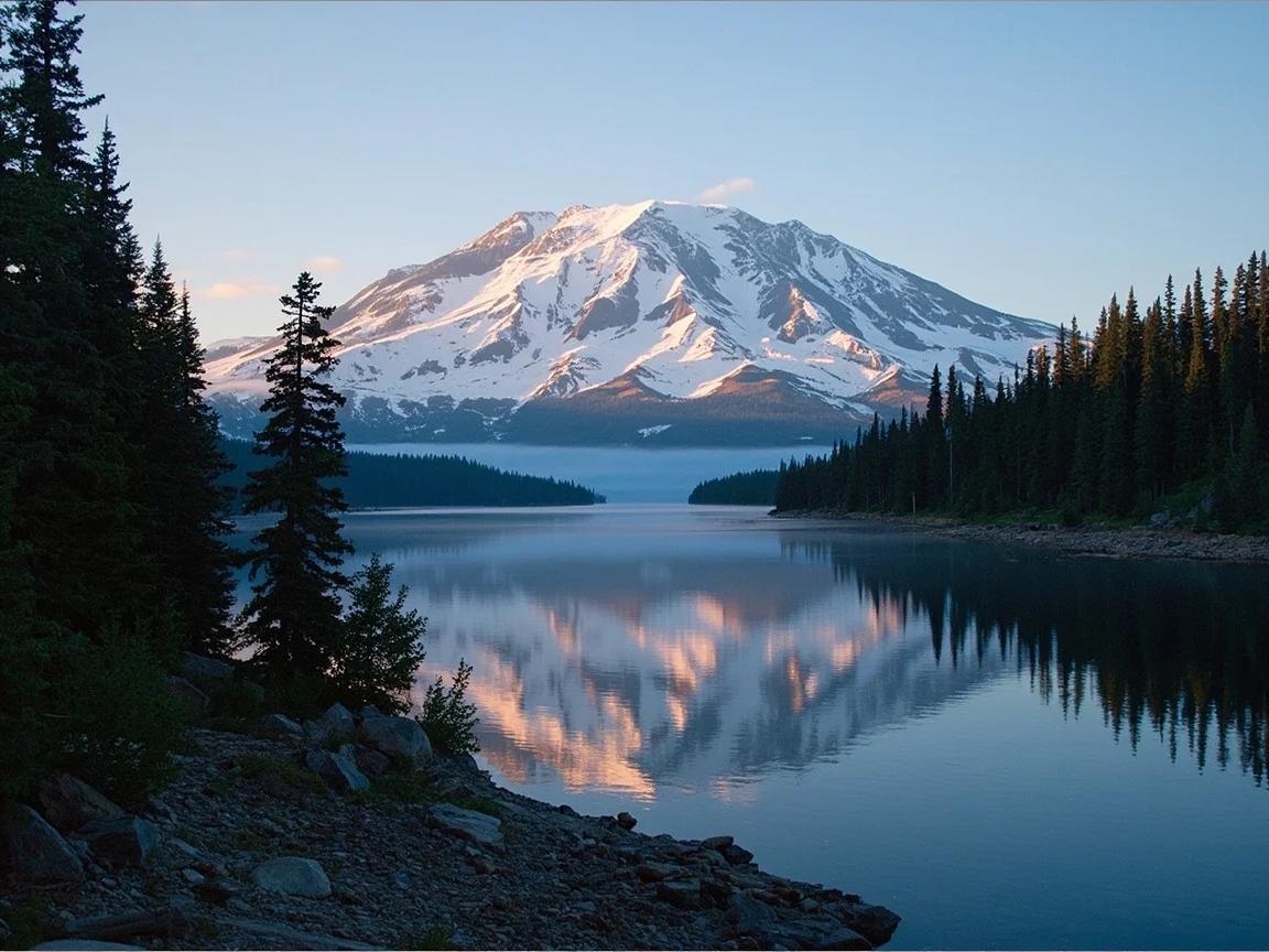Laluan self-drive Mount Rainier National Park