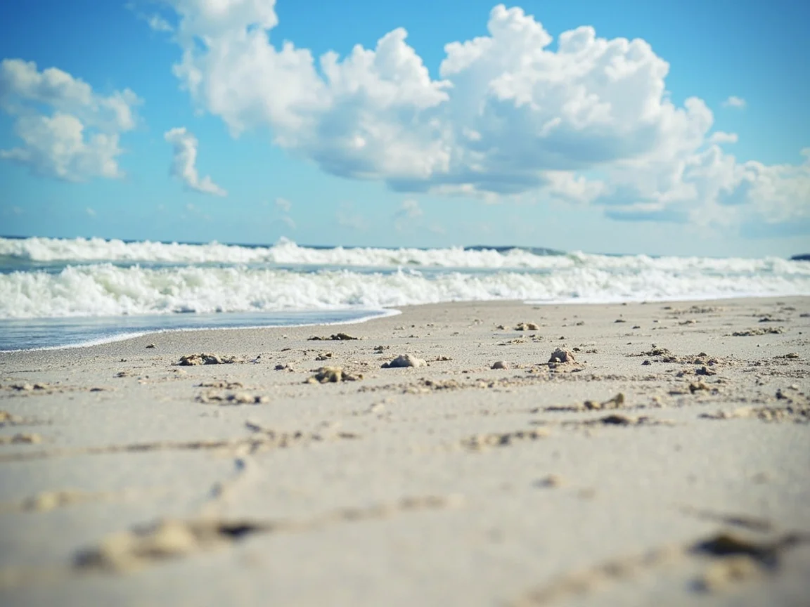Pasir Pass-a-Grille Beach halus dan cerun landai, sesuai untuk bayi prasekolah