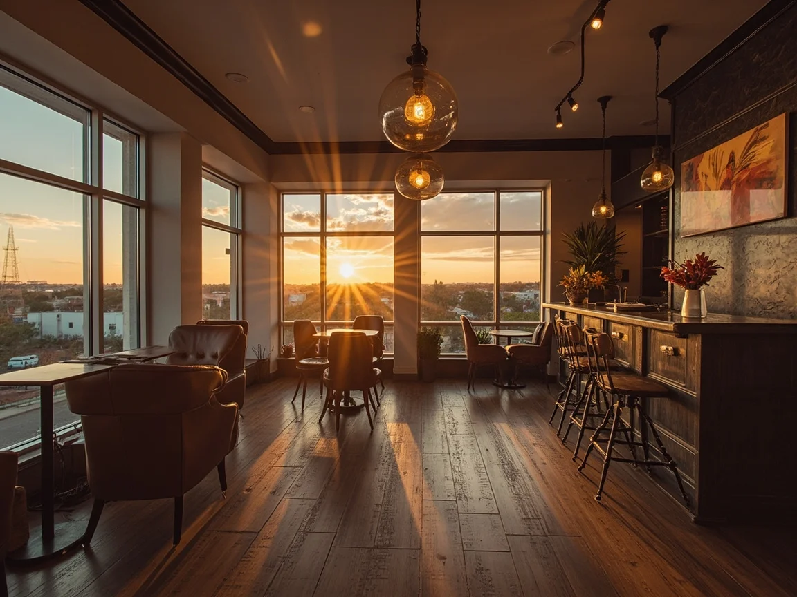 Hình 6: Giao lộ khu Sixth Street và khu hội nghị - nơi tập trung hotels in austin tx ở downtown