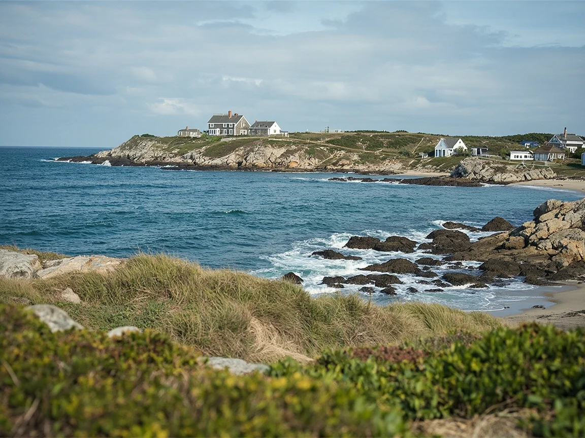 Block Island inn exterior