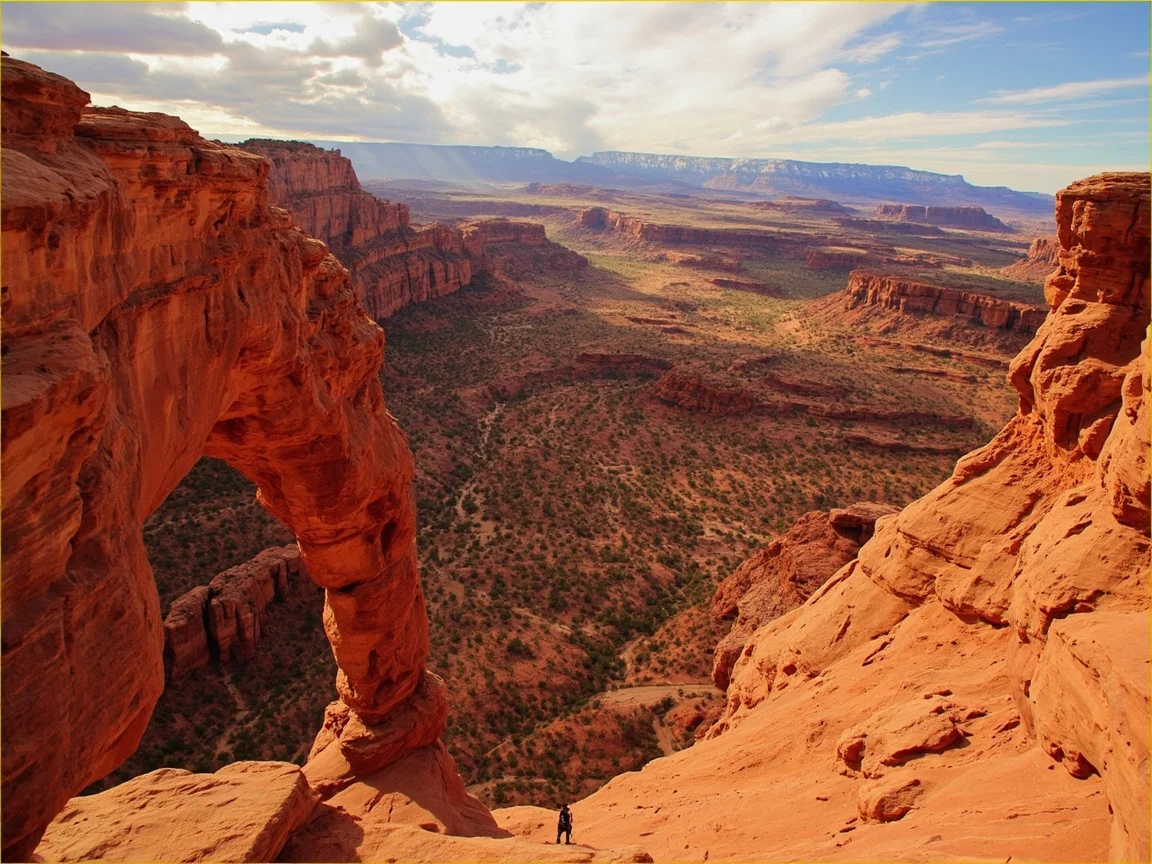 Caption: Seasonal temperature at visitor volume curve ng Arches