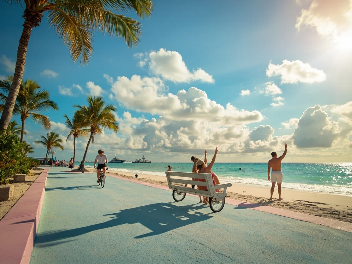 中南海滩 Collins Avenue 中段的海景房