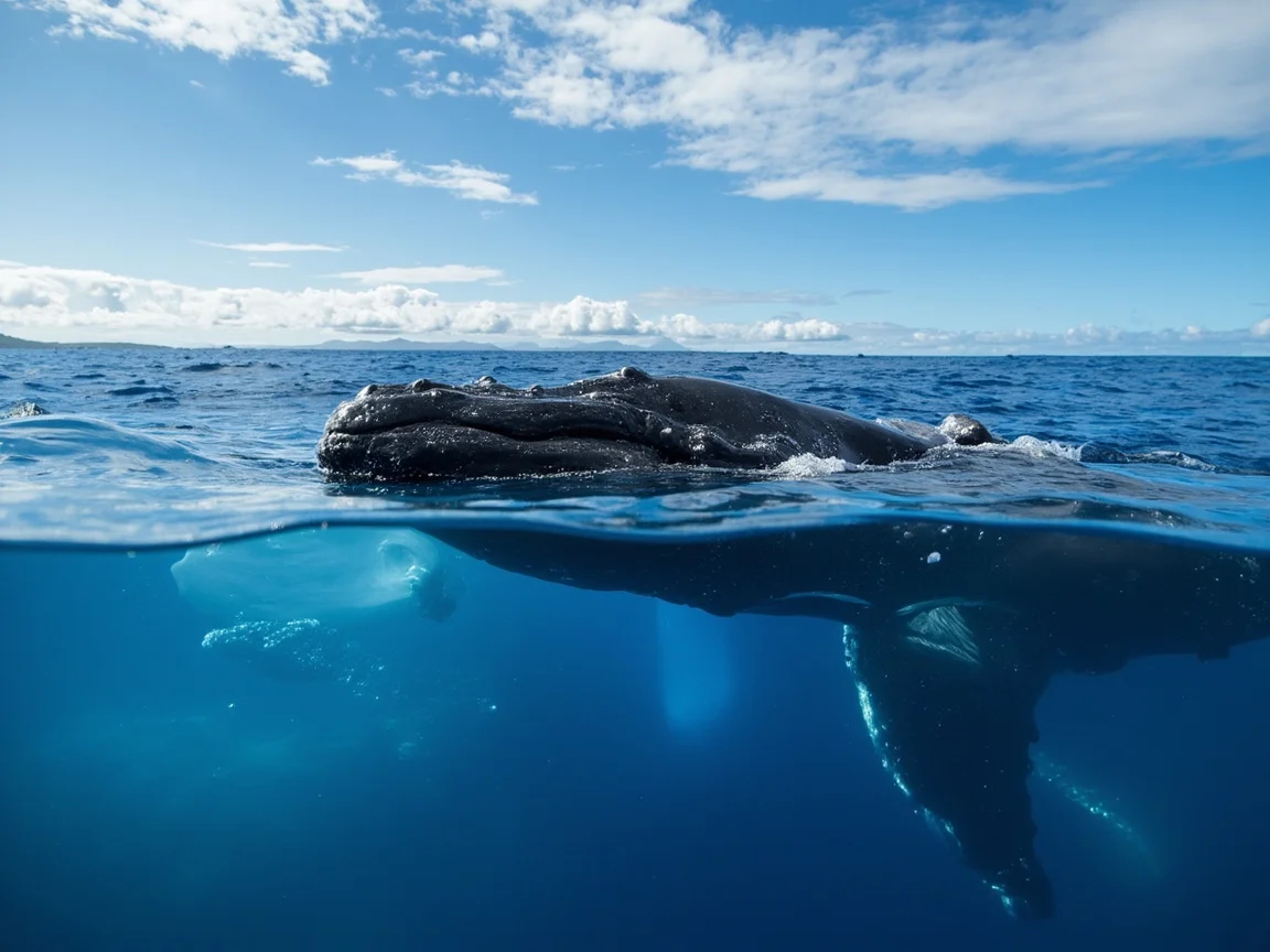 Summer visibility at Maui's crystal-clear snorkeling bays