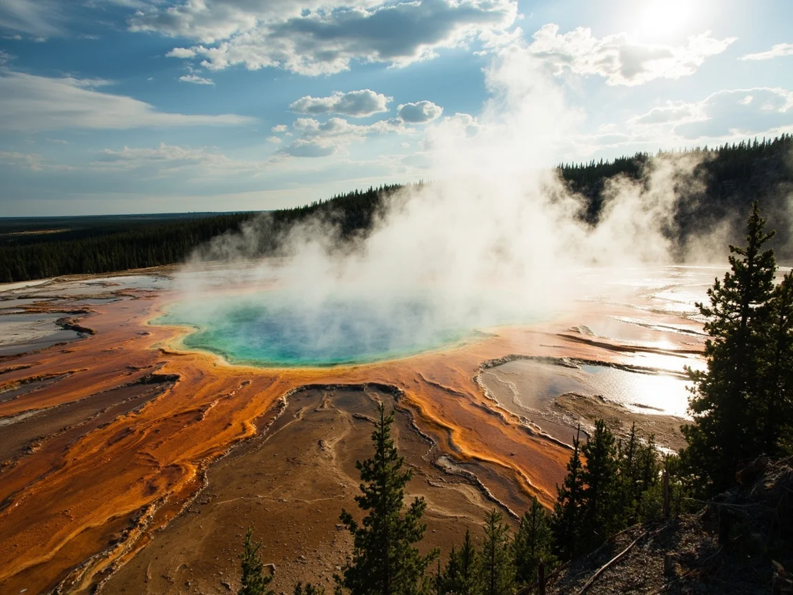 Lengkung perbandingan cuaca, pelancong dan harga Yellowstone sepanjang 2026