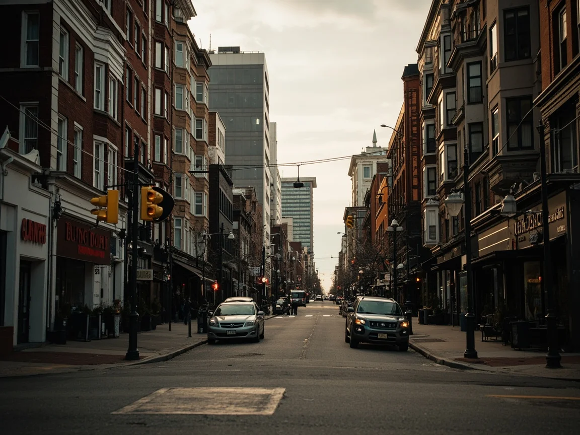 图片说明:Church Street Marketplace 街景