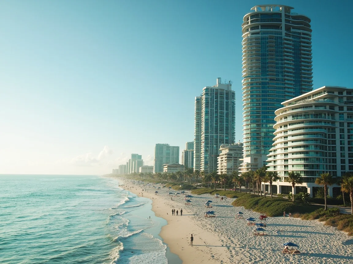 Beach ng Key Biscayne resort at oceanfront room