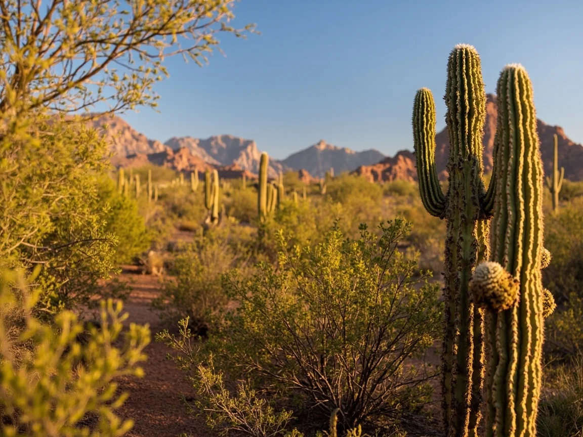 图说:西片 Tucson Mountain 区住宿类型与价格分布