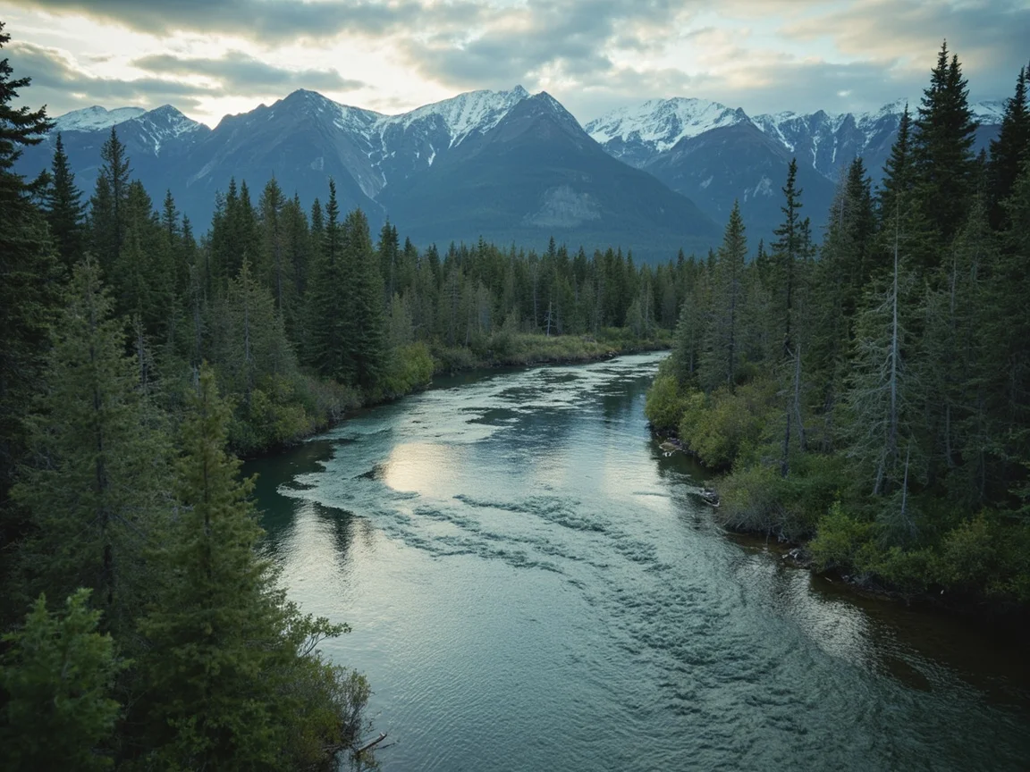 Perbandingan lapangan terbang Katmai National Park dengan landasan kecil Lake Clark