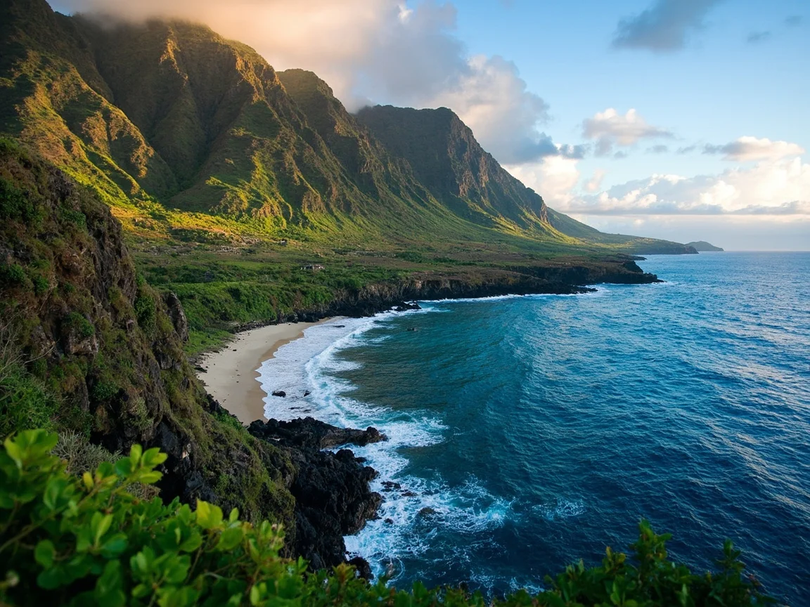 图片说明:Maui 包车司机举牌接机与家庭游客合影