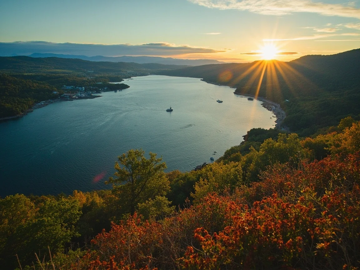 图片说明:แผนที่ทริปครอบครัวในรัฐนิวยอร์ก ระบุนิวยอร์กซิตี้, Adirondacks, Finger Lakes สามภูมิภาคหลัก