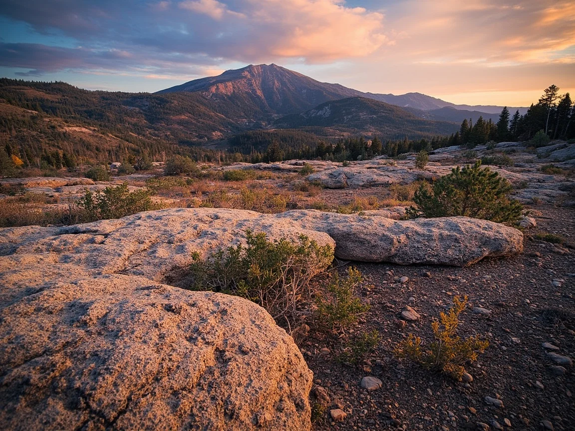 Lassen Volcanic National Park 自驾路线图