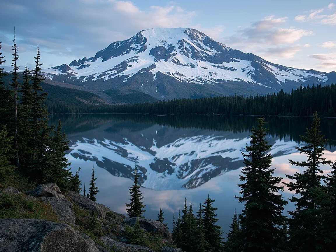 Bandar Ashford luar taman Mount Rainier