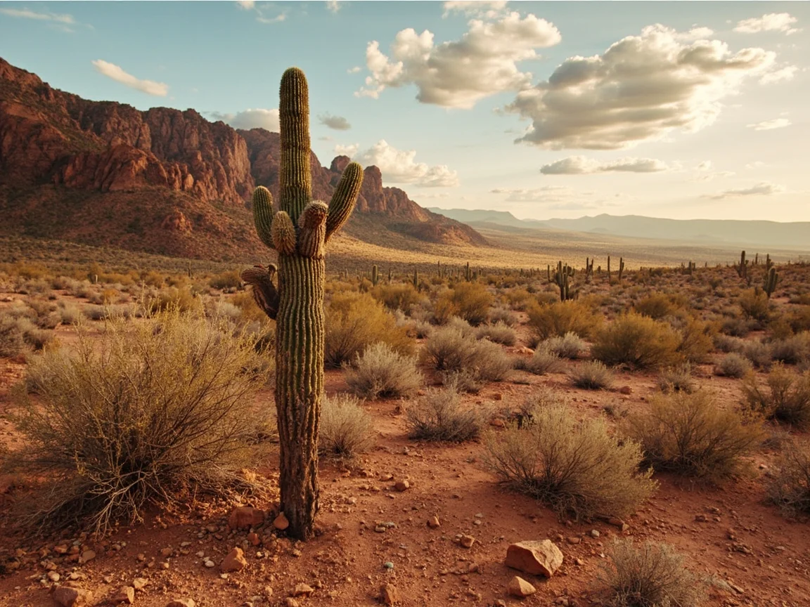 แผนภาพเคล็ดลับประหยัด Arizona Desert