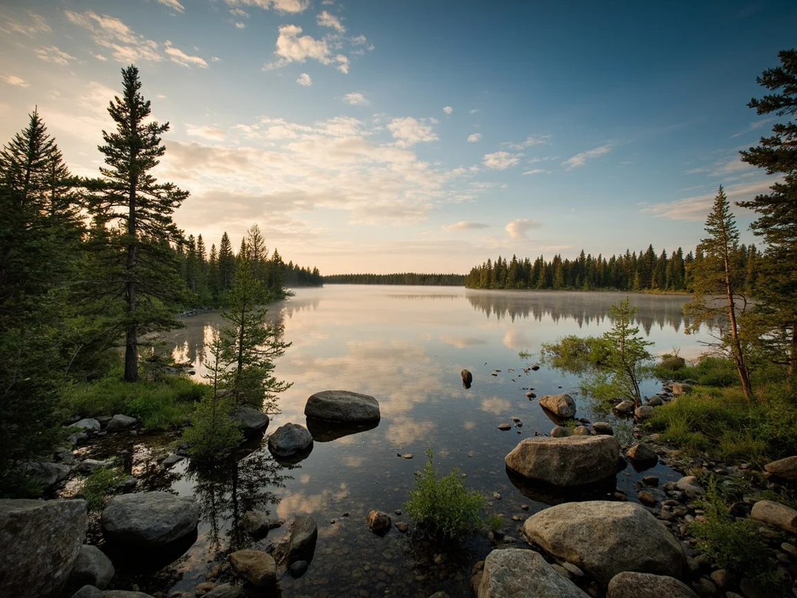 Voyageurs National Park fall foliage