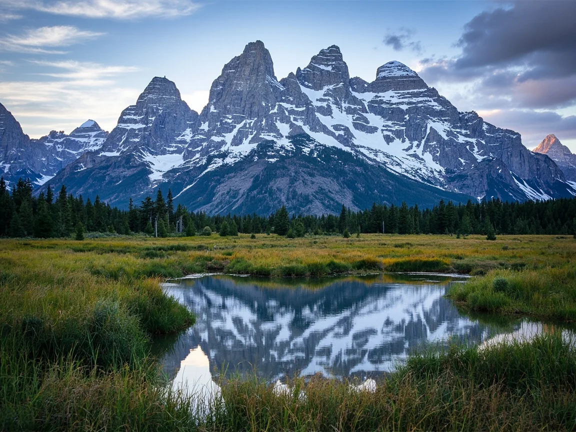 Grand Teton National Park Scene 1