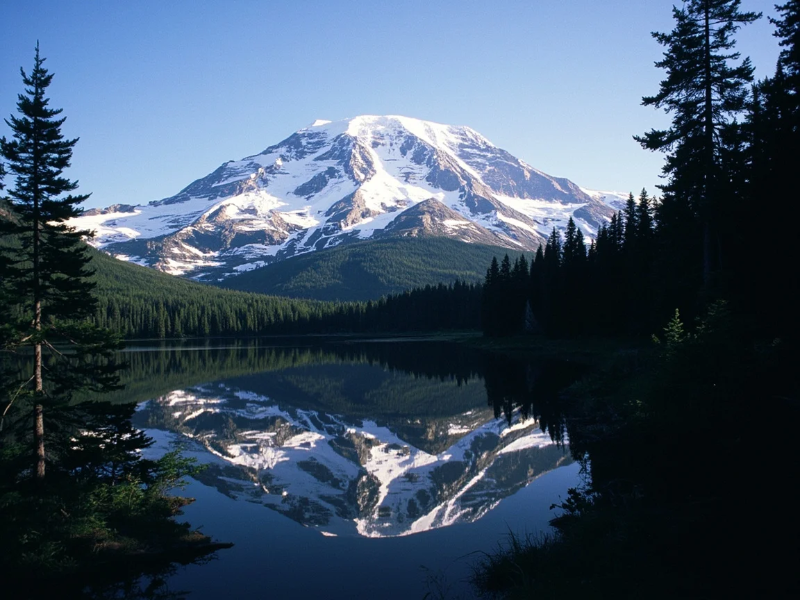 Kawasan pintu masuk selatan Paradise, Mount Rainier