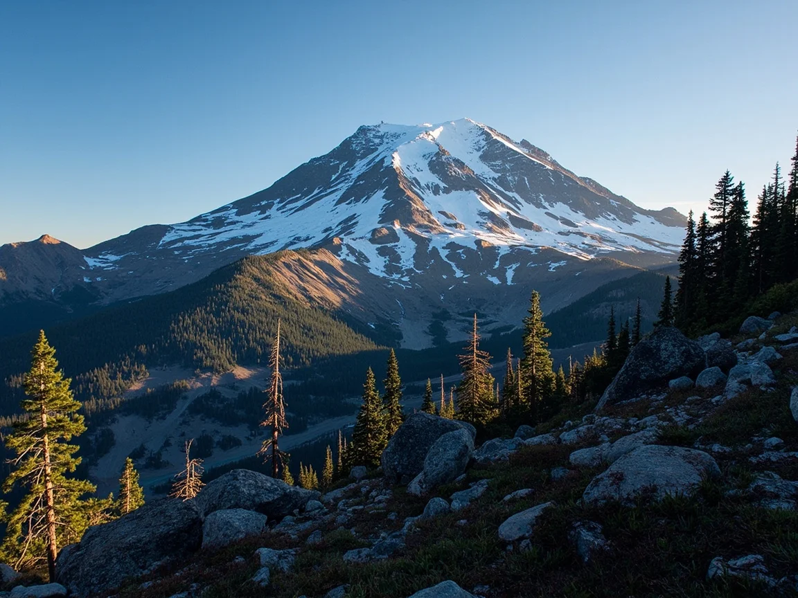 Imej pemandangan Mount Rainier National Park 2