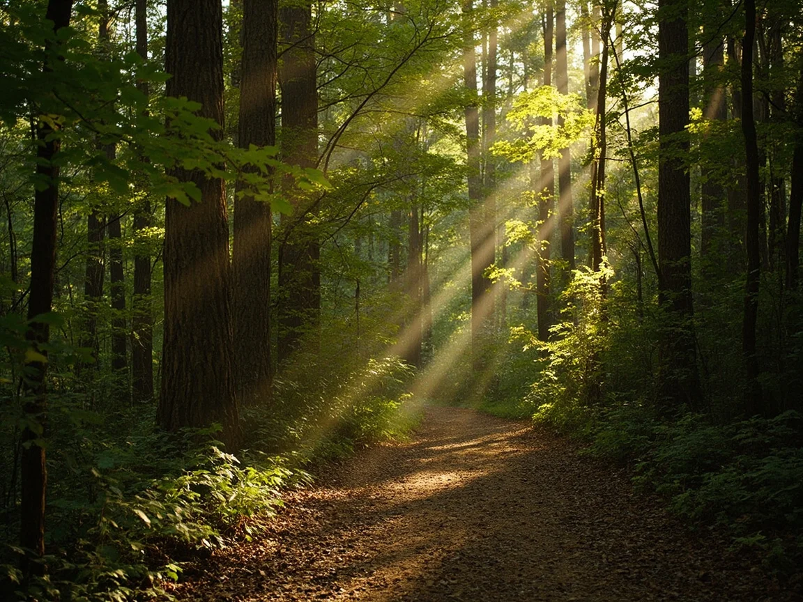 ทางเดินป่าไซเพรสยักษ์อันเป็นเอกลักษ์ของ Congaree National Park