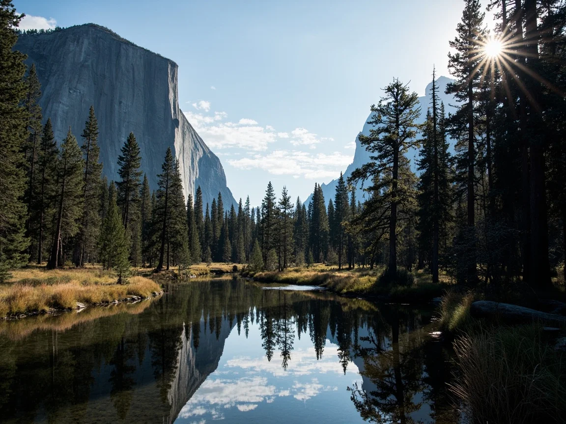 Half Dome viewed from the edge of Taft Point