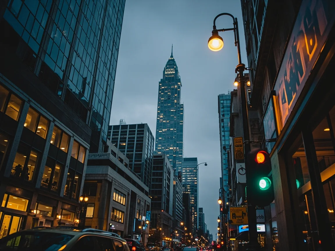 Daerah lawatan sendiri dan laluan pejalan kaki Atlanta